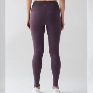 Lululemon Wunder Under High Rise black currant  2